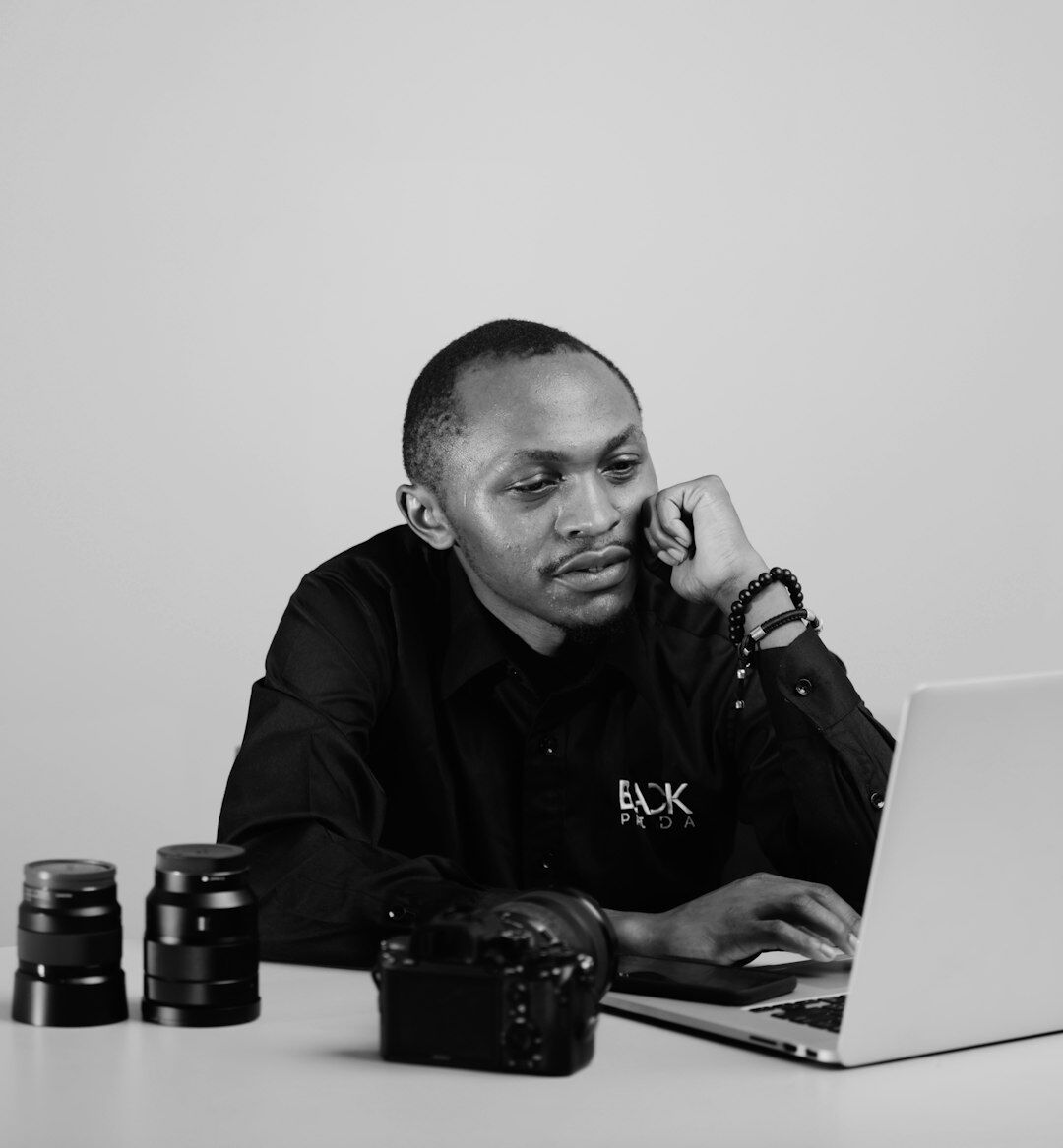 Portrait of a male media consultant